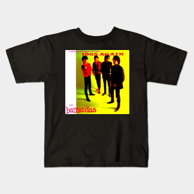 I Wish It Could Be 1965 Again Throwback Barracudas 1980 Kids T-Shirt by AlternativeRewind